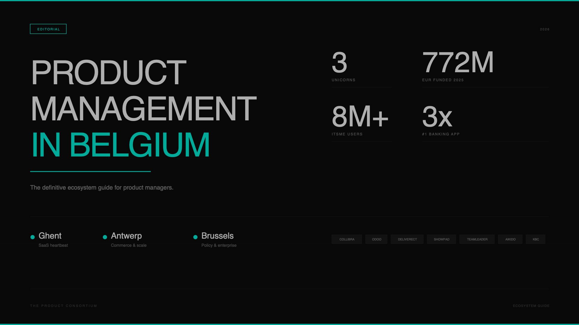 Product Management in Belgium: The 2026 Ecosystem Guide