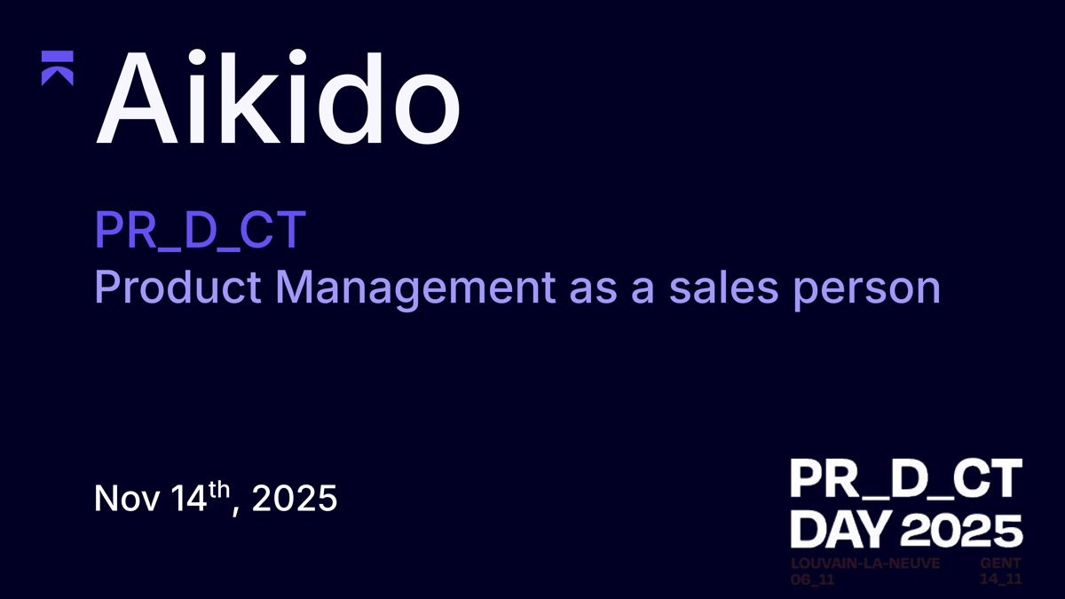 Product Management as a Sales Person